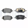 Jeu de 4 plaquettes de frein avant DELPHI LP3709 - Visuel 2