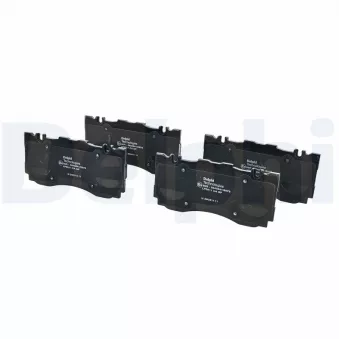 Jeu de 4 plaquettes de frein avant DELPHI LP3911