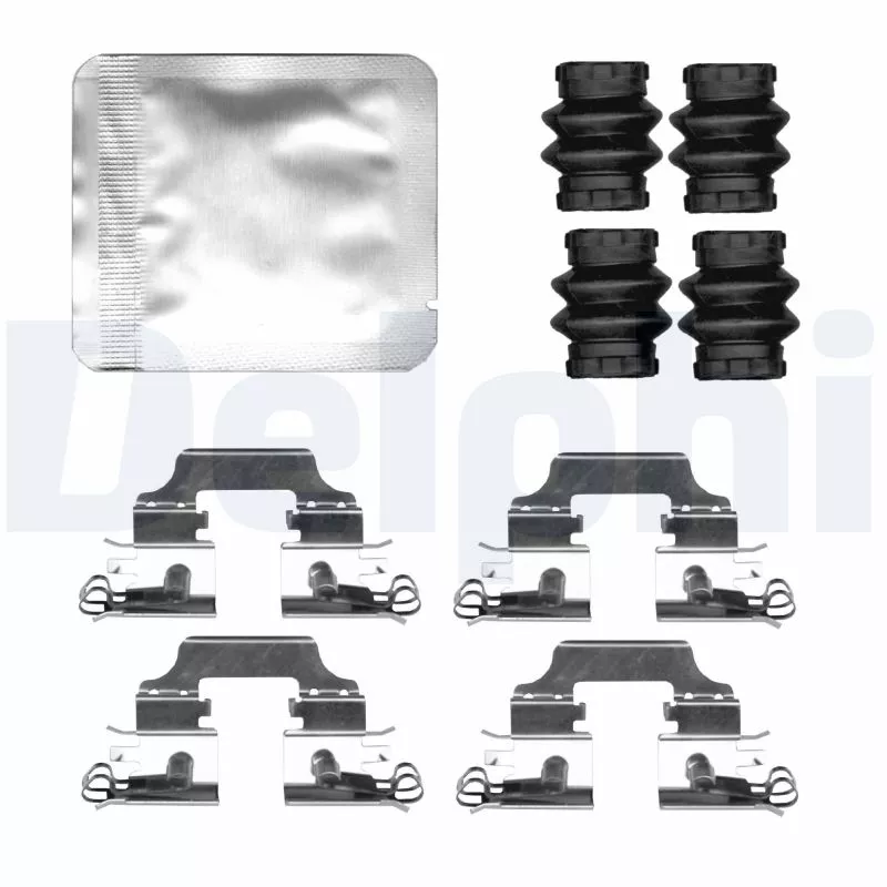 Kit d'accessoires, plaquette de frein à disque DELPHI LX0809