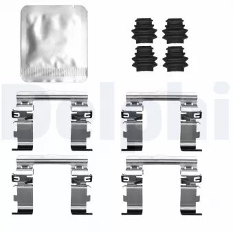 Kit d'accessoires, plaquette de frein à disque DELPHI