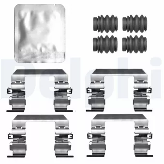 Kit d'accessoires, plaquette de frein à disque DELPHI