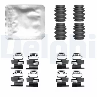 Kit d'accessoires, plaquette de frein à disque DELPHI