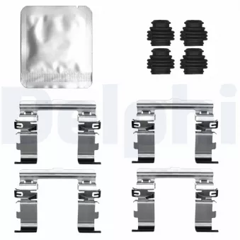 Kit d'accessoires, plaquette de frein à disque DELPHI