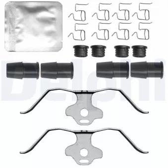 Kit d'accessoires, plaquette de frein à disque DELPHI