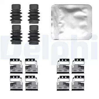 Kit d'accessoires, plaquette de frein à disque DELPHI