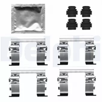 Kit d'accessoires, plaquette de frein à disque DELPHI