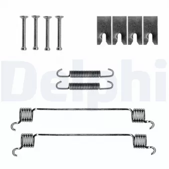 Kit d'accessoires, mâchoire de frein DELPHI