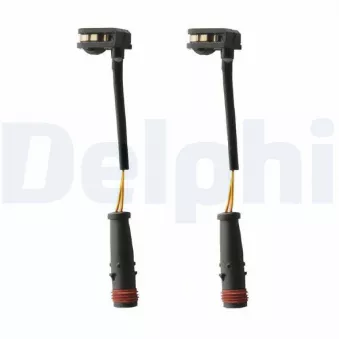 Contact d'avertissement, usure des plaquettes de frein DELPHI