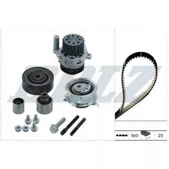 Pompe à eau + kit de courroie de distribution DOLZ KD100