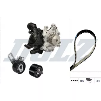 Pompe à eau + kit de courroie crantée DOLZ