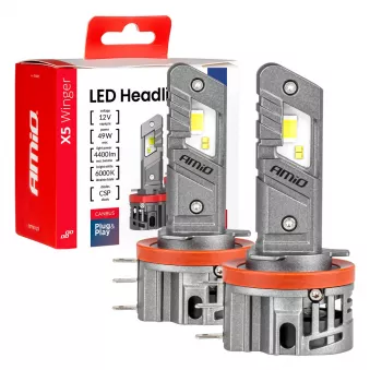 Ampoules LED pour voiture X5 WINGER H15 49W 6000K CANBUS AMIO 04685