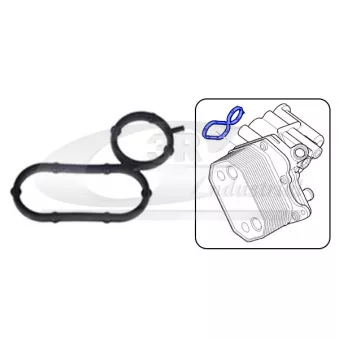 Joint, radiateur d'huile 3RG