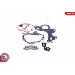 Kit de réparation, pompe à vide (freinage) ESEN SKV 18SKV801 - Visuel 2