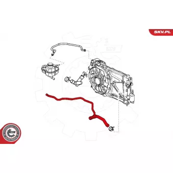 Durite de radiateur ESEN SKV