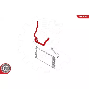 Durite de radiateur ESEN SKV 24SKV335