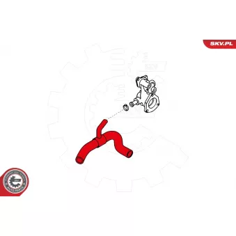 Durite de radiateur ESEN SKV 24SKV347