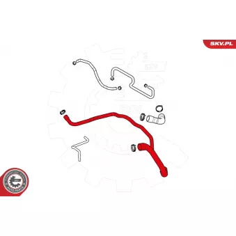 Durite de radiateur ESEN SKV