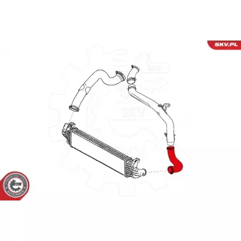 Gaine de suralimentation ESEN SKV 24SKV876