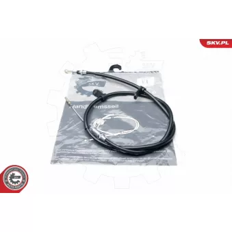 Tirette à câble, frein de stationnement avant gauche ESEN SKV