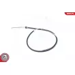 Tirette à câble, frein de stationnement arrière gauche ESEN SKV 25SKV496 - Visuel 3