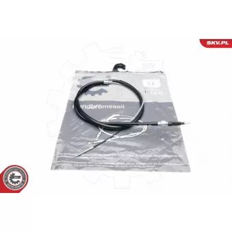 Tirette à câble, frein de stationnement arrière gauche ESEN SKV 25SKV686