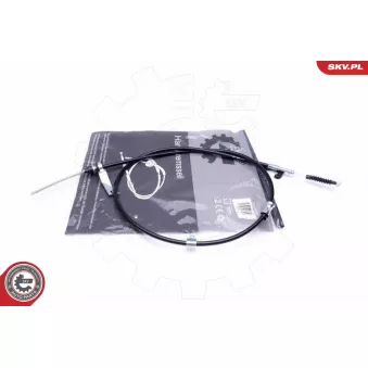 Tirette à câble, frein de stationnement ESEN SKV 26SKV674