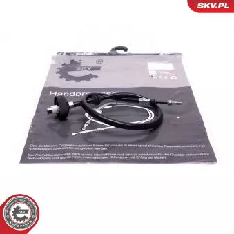 Tirette à câble, frein de stationnement arrière droit ESEN SKV 26SKV834