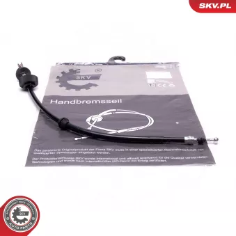 Tirette à câble, frein de stationnement arrière gauche ESEN SKV 26SKV843