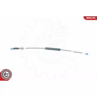 Tirette à câble, boîte de vitesse manuelle ESEN SKV 27SKV062