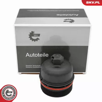 Couvercle, boîtier du filtre à huile ESEN SKV 31SKV399