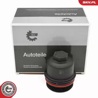 Couvercle, boîtier du filtre à huile ESEN SKV 31SKV402