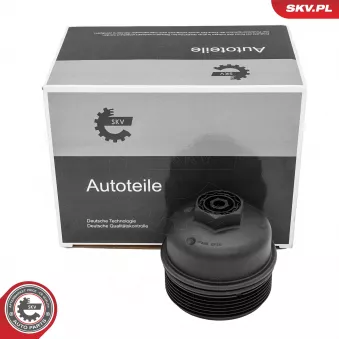 Couvercle, boîtier du filtre à huile ESEN SKV 31SKV453