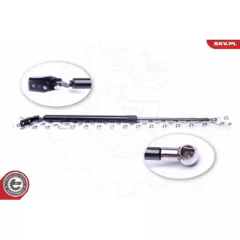 Vérin de hayon, de coffre ESEN SKV 52SKV412