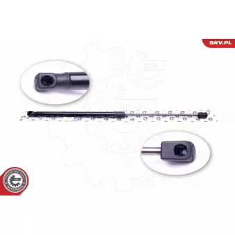 Vérin de hayon, de coffre ESEN SKV 52SKV553