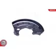 Déflecteur, disque de frein avant droit ESEN SKV 57SKV106 - Visuel 2