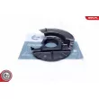 Déflecteur, disque de frein avant gauche ESEN SKV 57SKV123 - Visuel 1