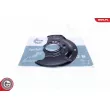 Déflecteur, disque de frein avant droit ESEN SKV 57SKV152 - Visuel 1