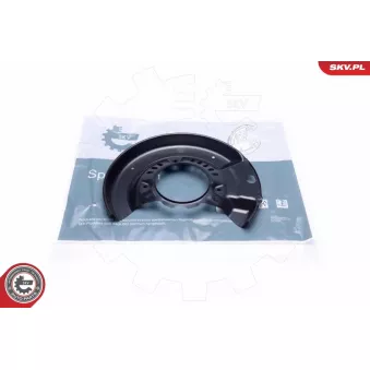 Déflecteur, disque de frein avant gauche ESEN SKV 57SKV153