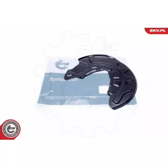 Déflecteur, disque de frein avant gauche ESEN SKV 57SKV159
