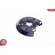 Déflecteur, disque de frein arrière gauche ESEN SKV 57SKV601 - Visuel 3