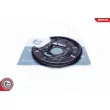 Déflecteur, disque de frein arrière gauche ESEN SKV 57SKV605 - Visuel 1