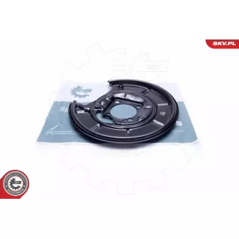 Déflecteur, disque de frein arrière gauche ESEN SKV 57SKV605