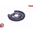 Déflecteur, disque de frein arrière gauche ESEN SKV 57SKV605 - Visuel 2