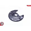 Déflecteur, disque de frein arrière droit ESEN SKV 57SKV608 - Visuel 2