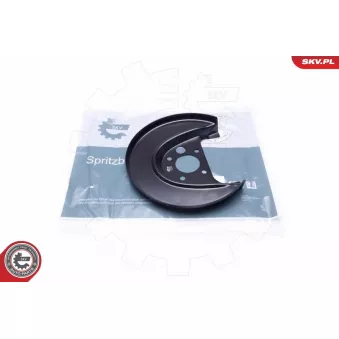 Déflecteur, disque de frein arrière gauche ESEN SKV 57SKV609