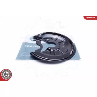 Déflecteur, disque de frein arrière gauche ESEN SKV 57SKV611