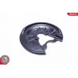 Déflecteur, disque de frein arrière droit ESEN SKV 57SKV614 - Visuel 2