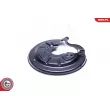 Déflecteur, disque de frein arrière droit ESEN SKV 57SKV616 - Visuel 3