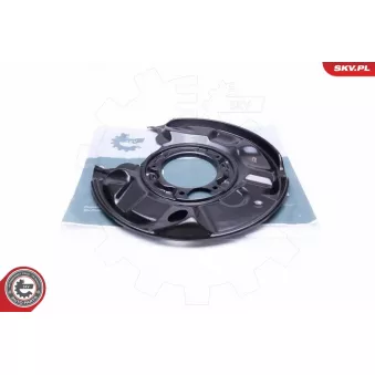 Déflecteur, disque de frein arrière gauche ESEN SKV