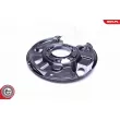 Déflecteur, disque de frein arrière gauche ESEN SKV 57SKV619 - Visuel 3